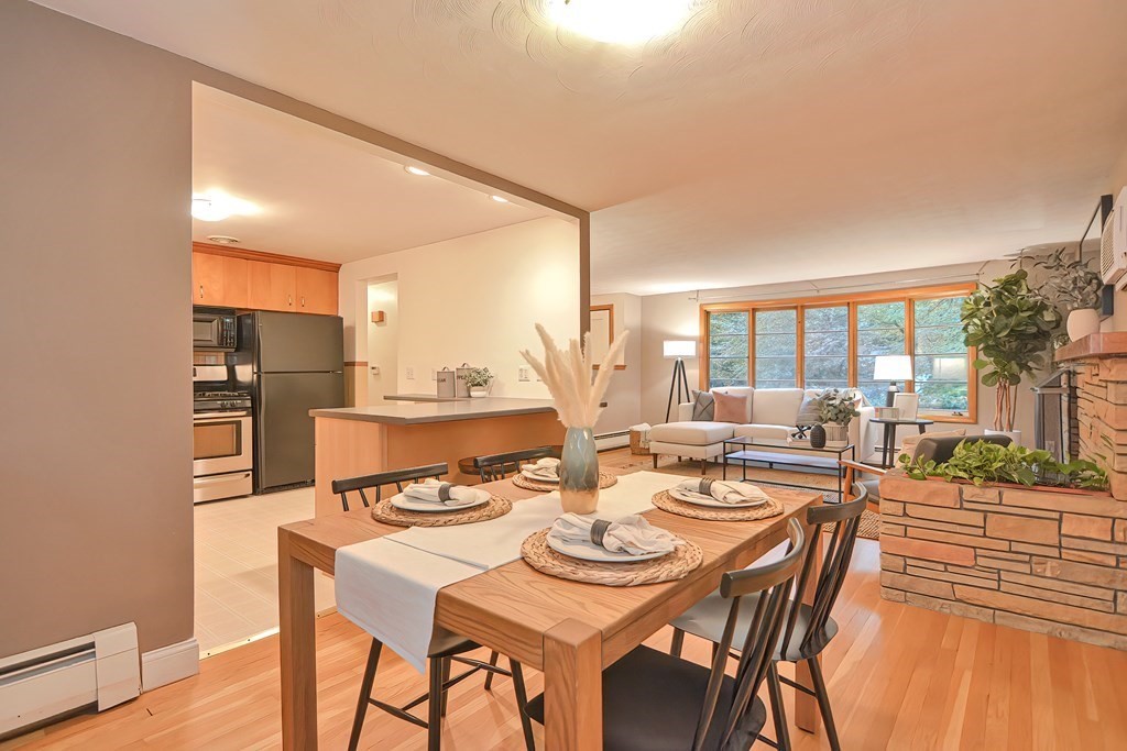 3 Smart Road Acton, MA 01720 - Photo 7 of 23 a dining room with furniture and wooden floor