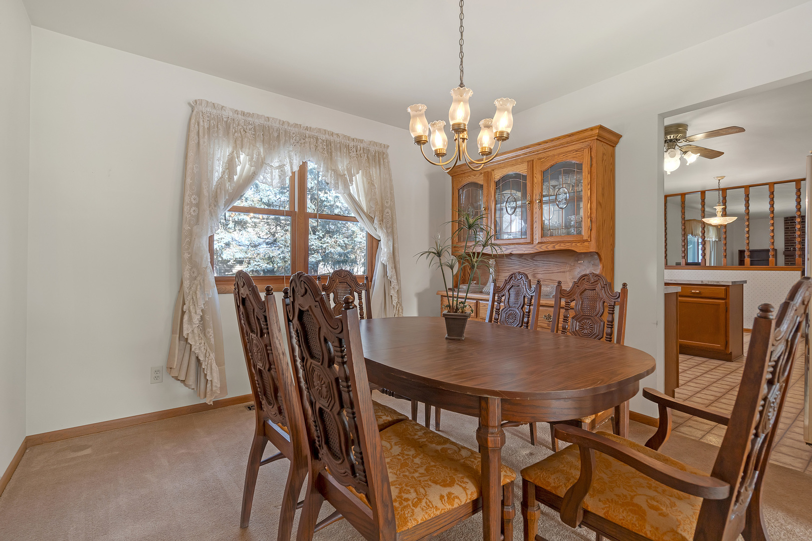 121 South Raddant Road Batavia, IL 60510 - Photo 6 of 22 a view of a dining room with furniture window and outside view