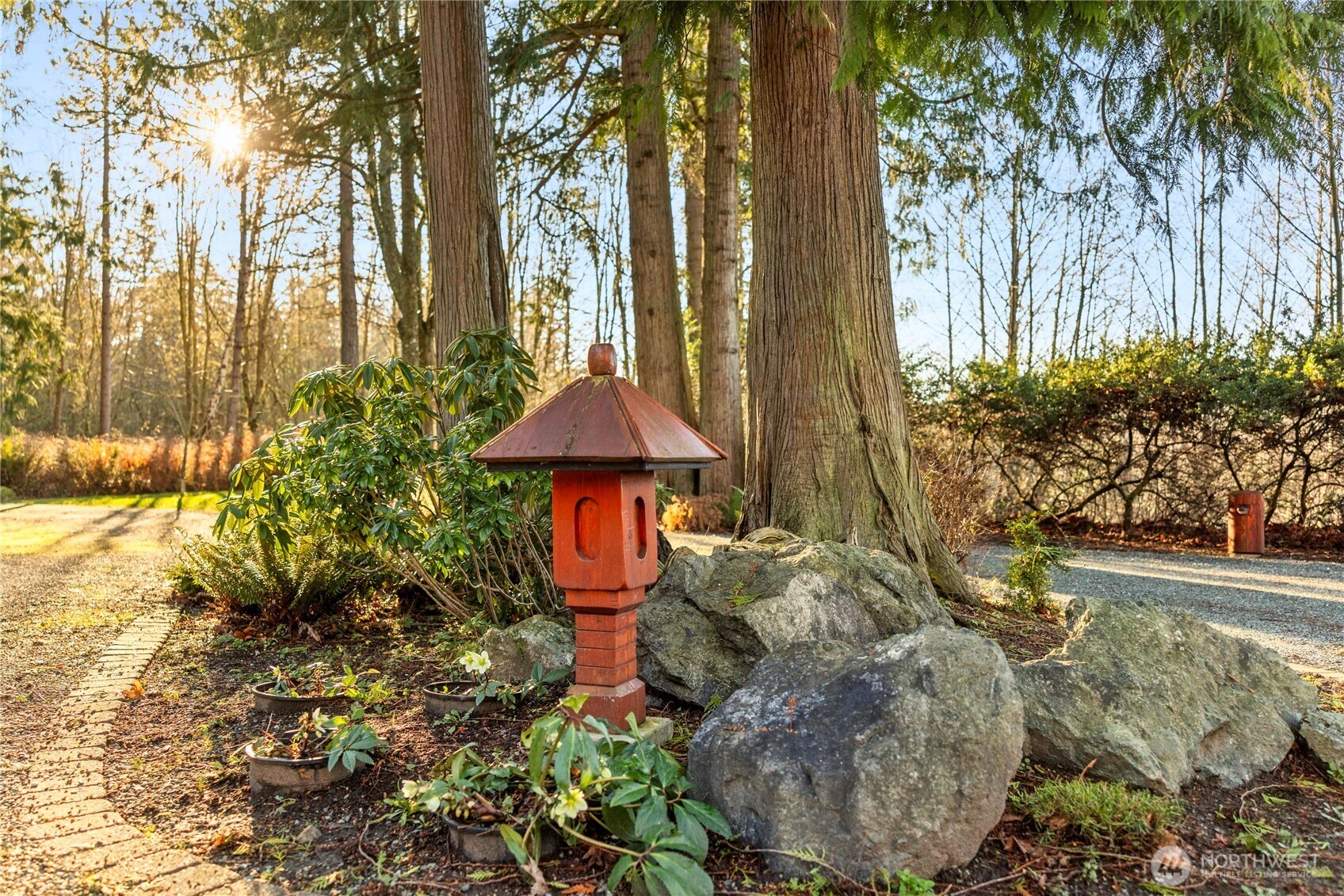 2204 41st Street Anacortes, WA 98221 - Photo 35 of 37 a garden view with a seating space