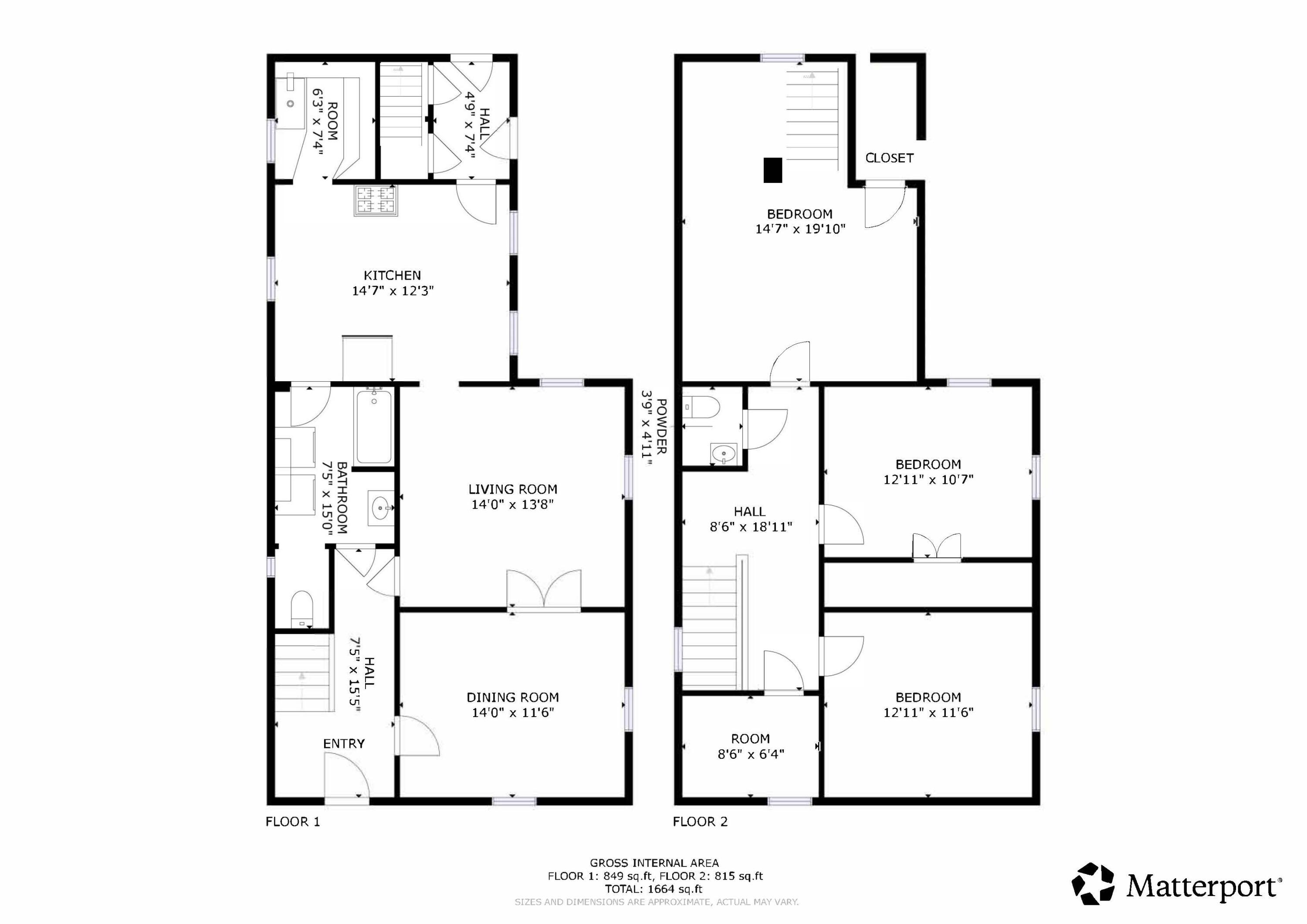33 Main Street Cambridge, ME 04923 - Photo 33 of 33 Floor Plan