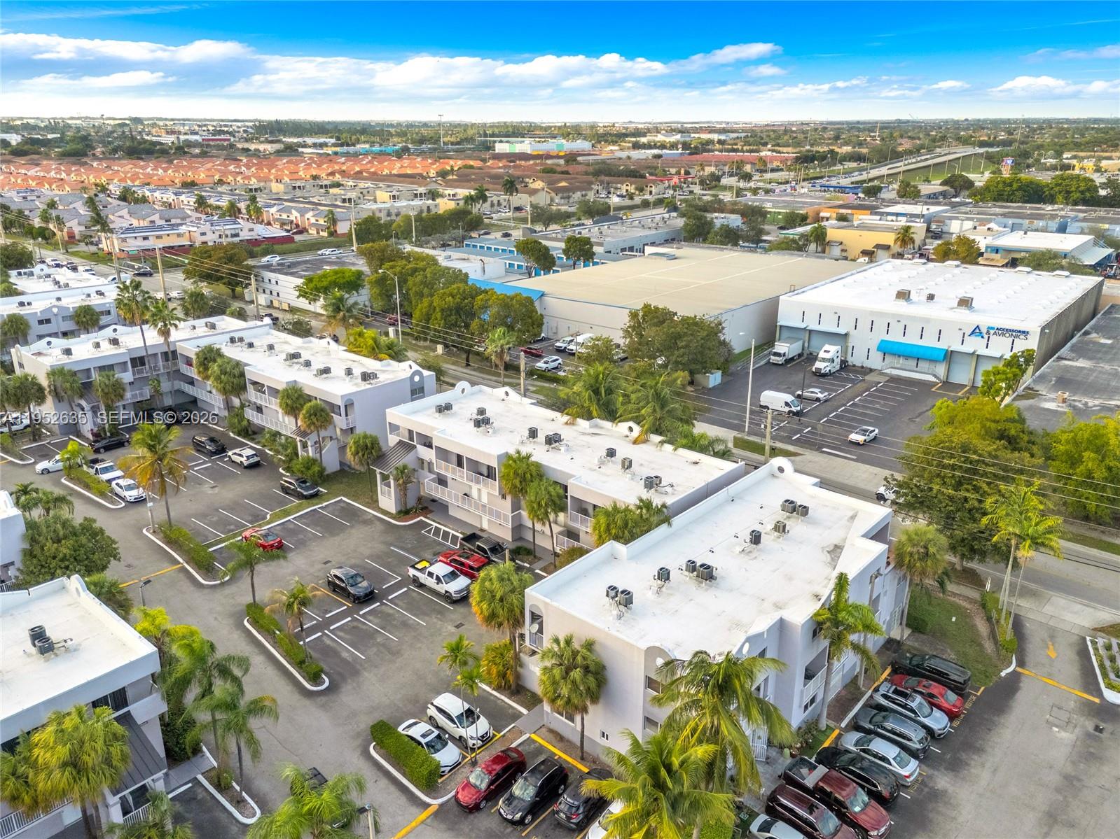 2690 West 76th Street, Unit 104 Hialeah, FL 33016 - Photo 25 of 25 an aerial view of a city with lots of residential buildings in ocean