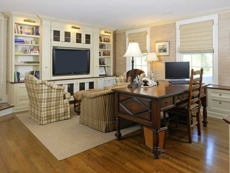 7 Calhoun Drive Greenwich, CT 06831 - Photo 13 of 24 a work room with furniture window and wooden floor