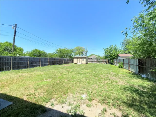 a view of outdoor space and yard