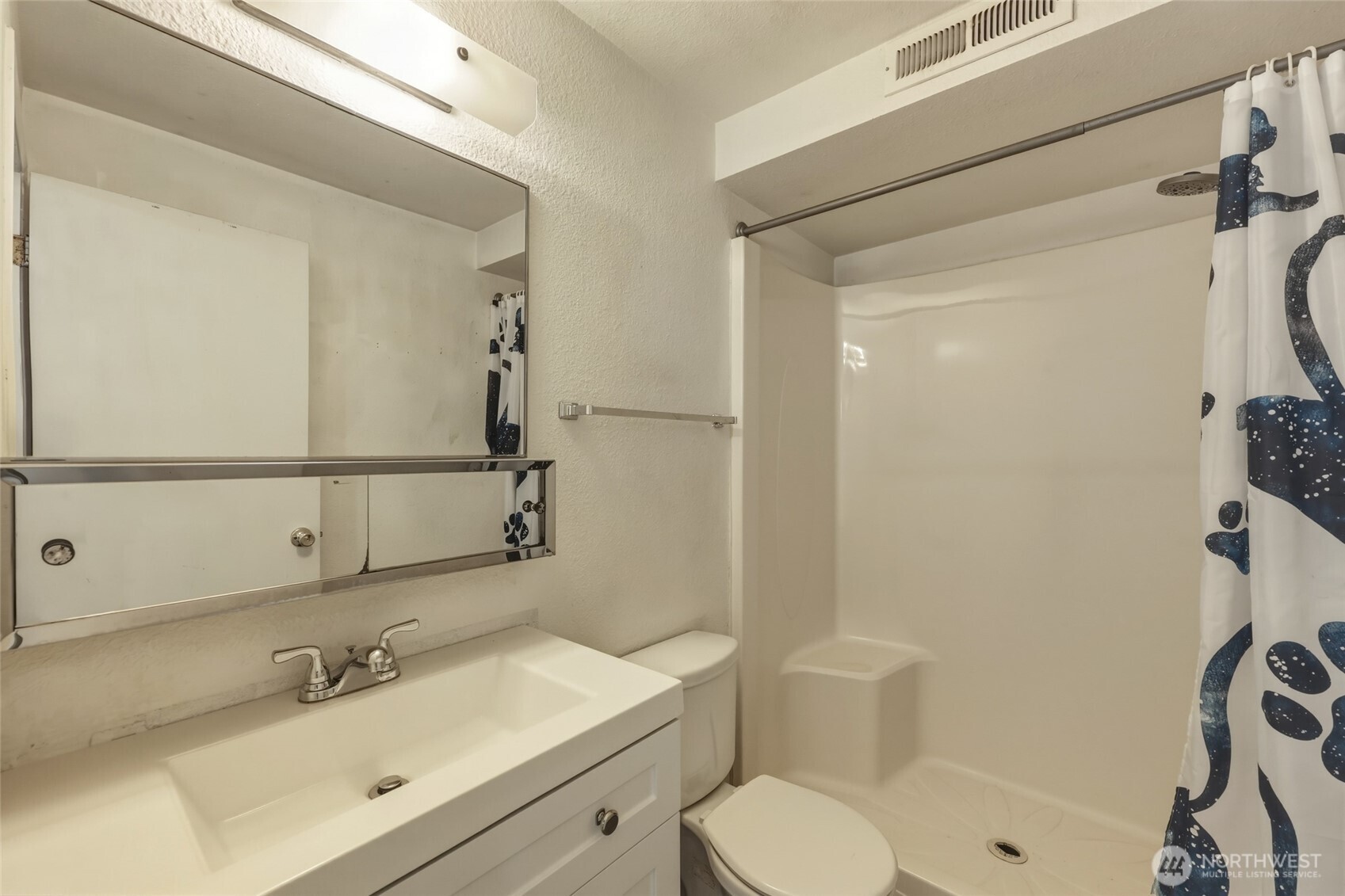 37214 Allen Road South Roy, WA 98580 - Photo 13 of 38 a bathroom with a sink toilet and shower