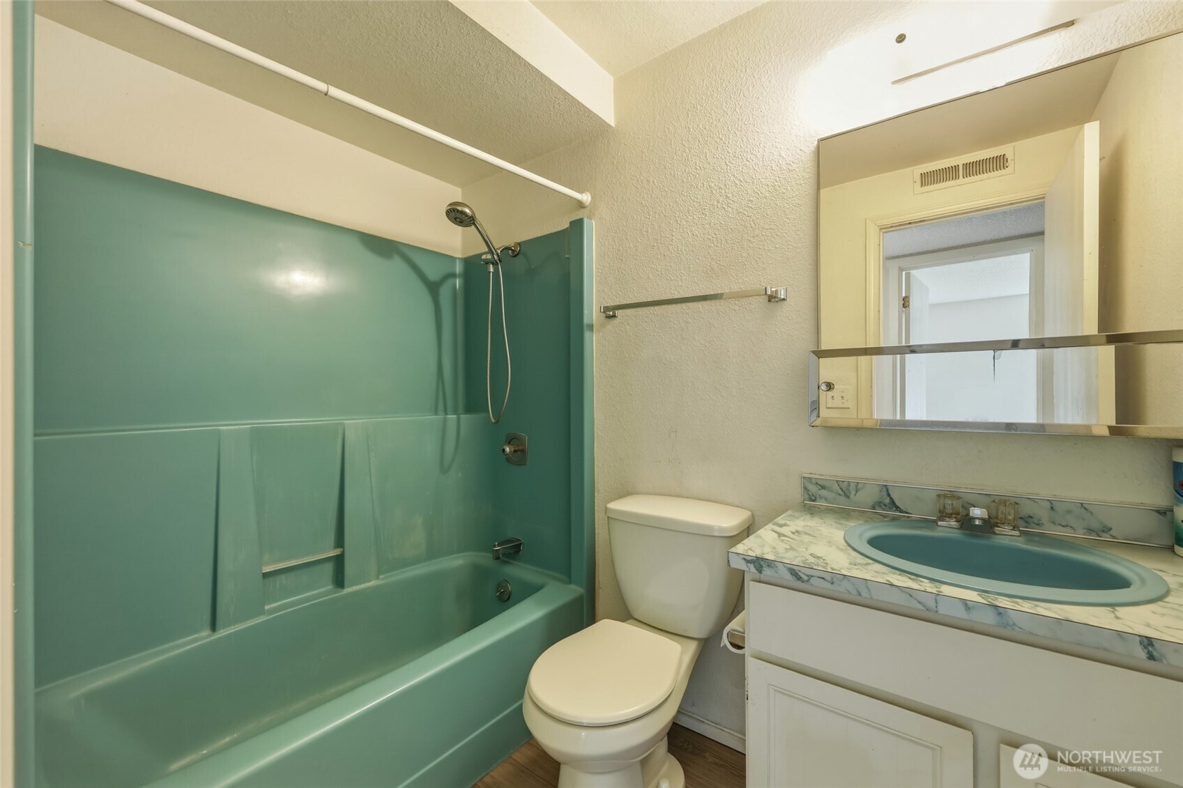 37214 Allen Road South Roy, WA 98580 - Photo 27 of 38 a bathroom with a sink a toilet and shower