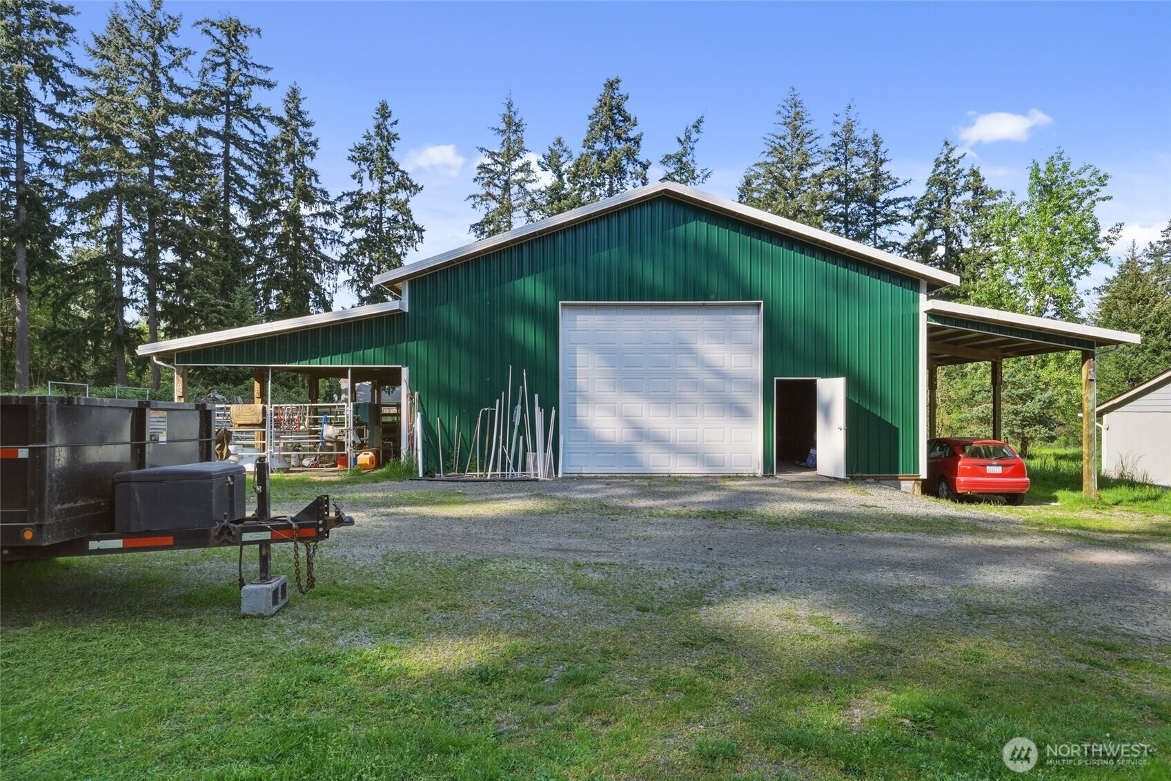 37214 Allen Road South Roy, WA 98580 - Photo 35 of 38 a view of a house with a yard