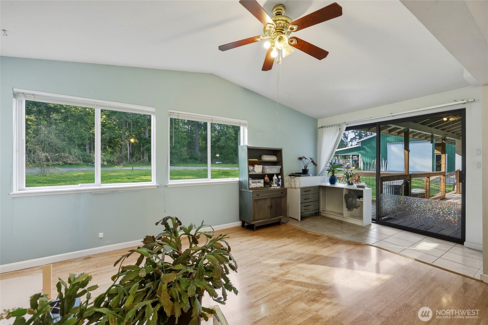 37214 Allen Road South Roy, WA 98580 - Photo 5 of 38 a living room with furniture and a large window
