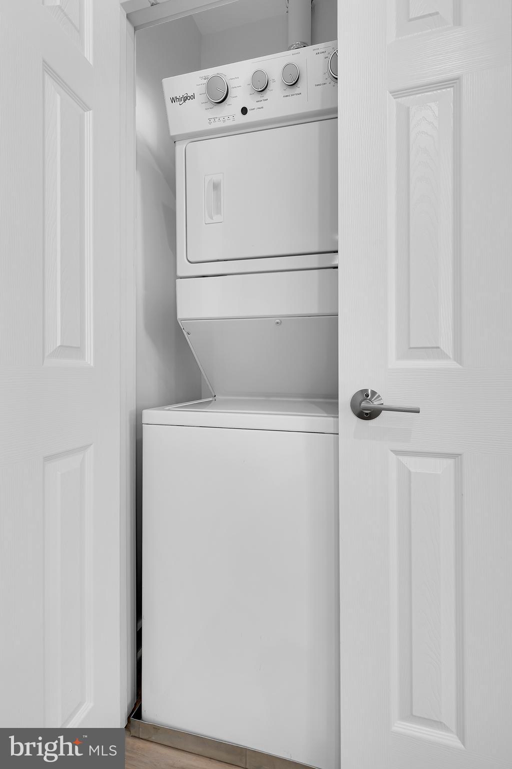 1712 3rd Street Northwest Washington, DC 20001 - Photo 29 of 32 a utility room with dryer and washer