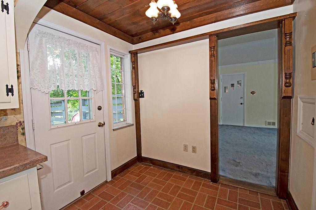 2854 Leechburg Road Lower Burrell, PA 15068 - Photo 14 of 25 View to the living room from the kitchen/dining area.