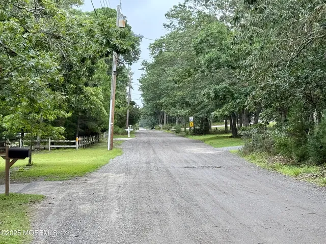 a view of a park with tree s