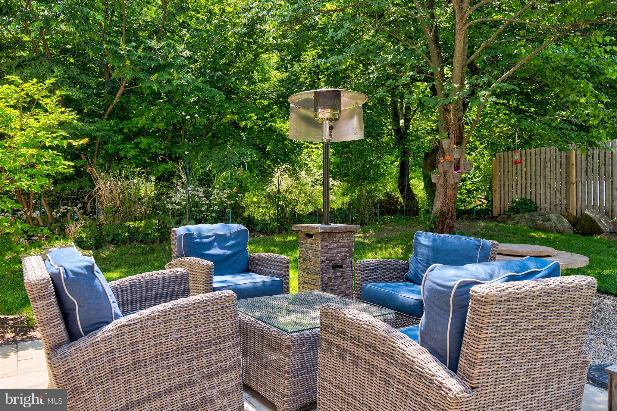 252 Highland Avenue Wayne, PA 19087 - Photo 25 of 28 Rear patio sitting area