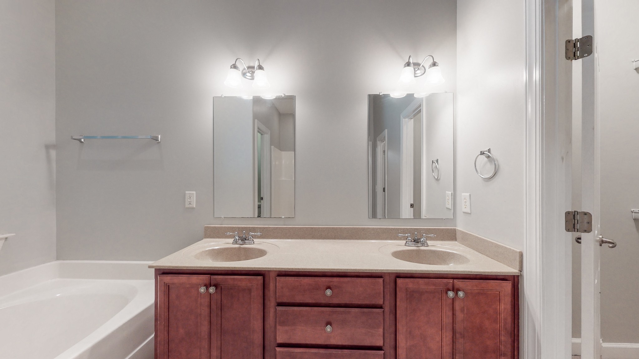 6023 Murfreesboro Road Lebanon, TN 37090 - Photo 20 of 42 a bathroom with a sink and a mirror