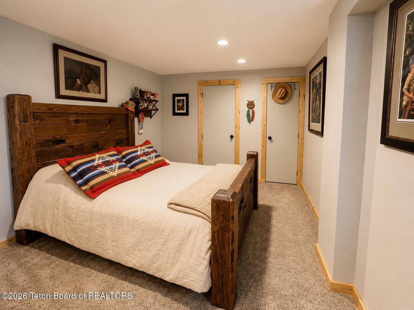 110 5th Street Grover, WY 83110 - Photo 43 of 50 Basement Bedroom