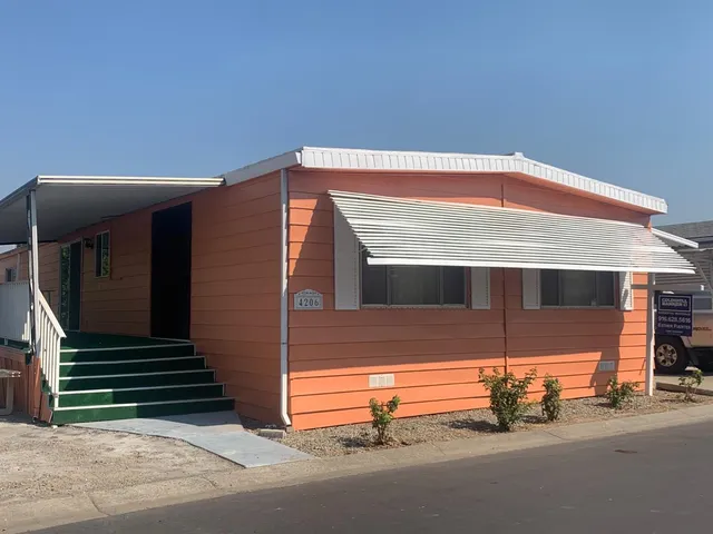 a view of a building ground