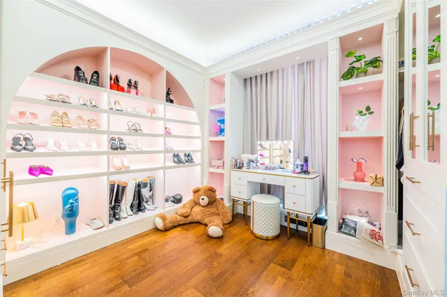 a room with toys and a table