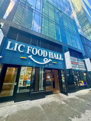 a view of a building with door