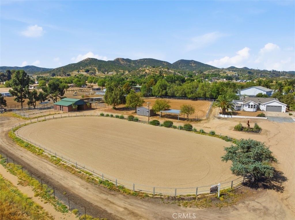 33634 Howard Way Menifee, CA 92584 - Photo 5 of 53 a view of a terrace with a lake view