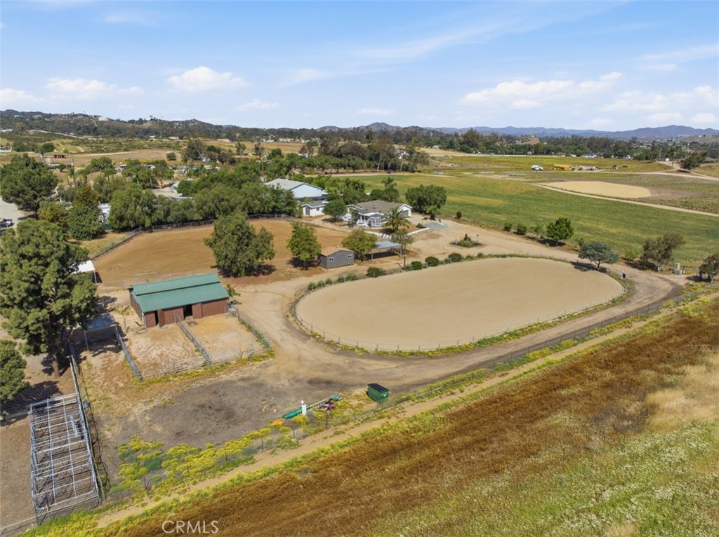 33634 Howard Way Menifee, CA 92584 - Photo 51 of 53 an aerial view of a house with a lake view