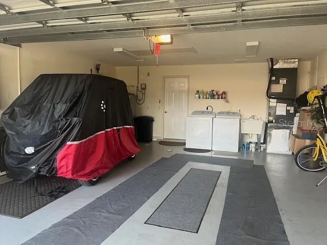 a view of storage and utility room