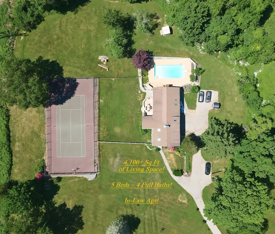 127 Haverhill Road Amesbury, MA 01913 - Photo 1 of 42 an aerial view of a house