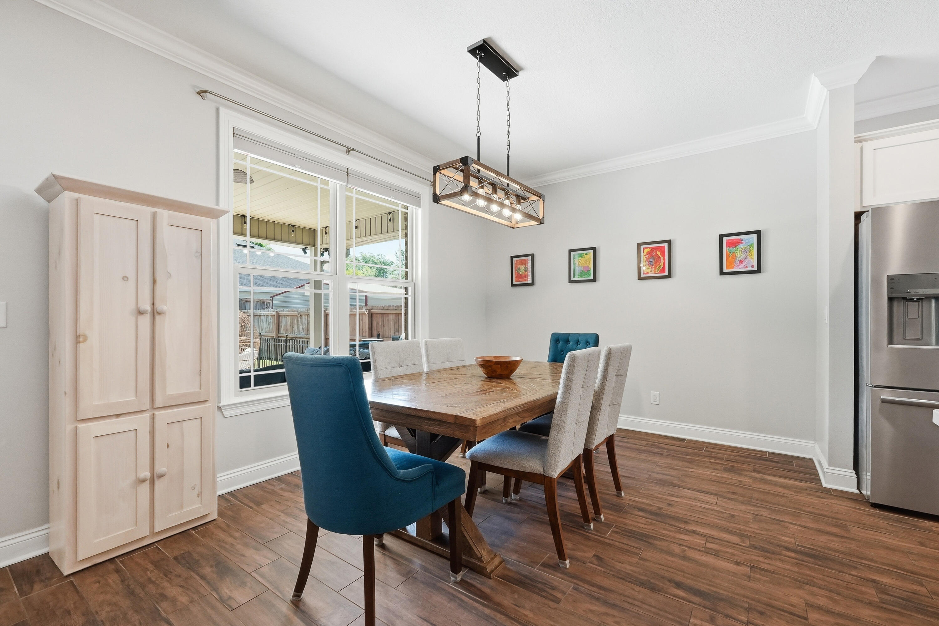 38 Marlborough Road Shalimar, FL 32579 - Photo 23 of 68 a view of a dining room with furniture window and wooden floor