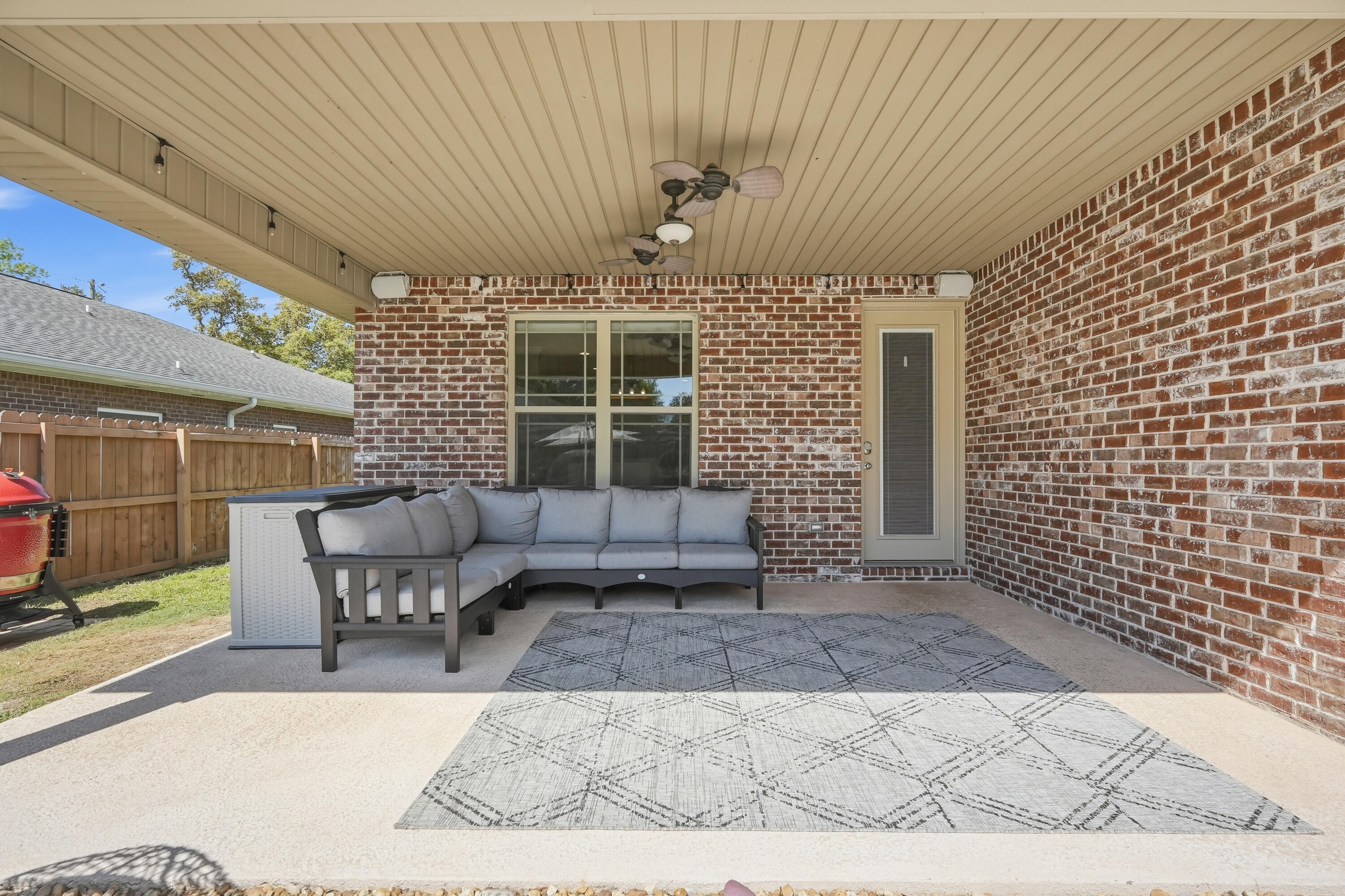 38 Marlborough Road Shalimar, FL 32579 - Photo 34 of 68 a outdoor living space with patio furniture