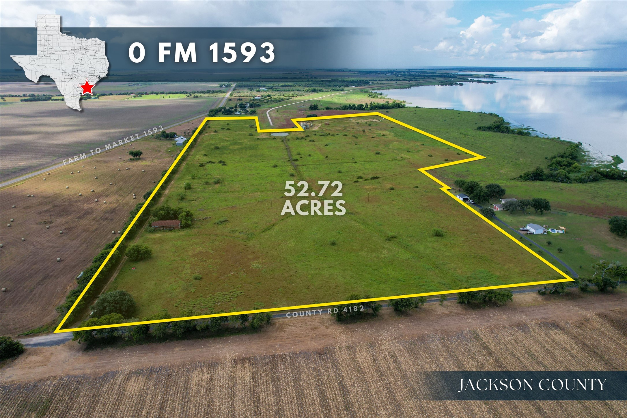 RARE and PRIME acreage near Lake Texana.