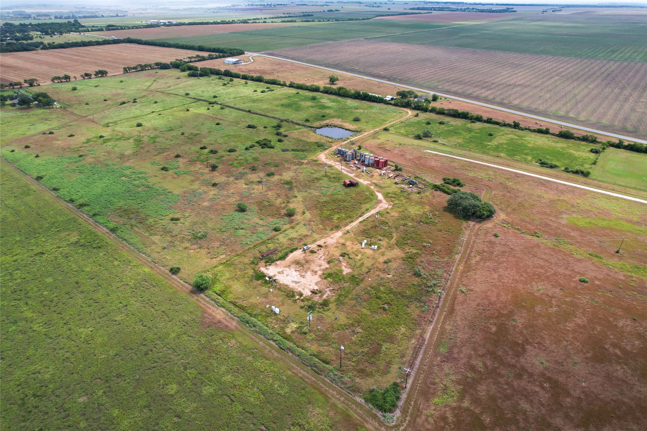 0 F M 1593 Ganado, TX 77962 - Photo 16 of 40 a view of a yard with wooden fence