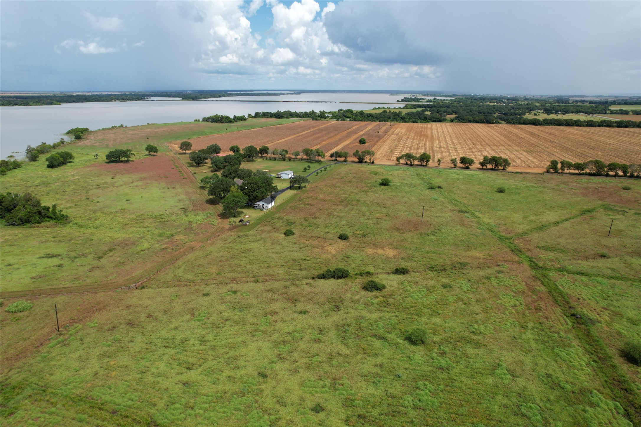 0 F M 1593 Ganado, TX 77962 - Photo 35 of 40 a view of a lake with a mountain