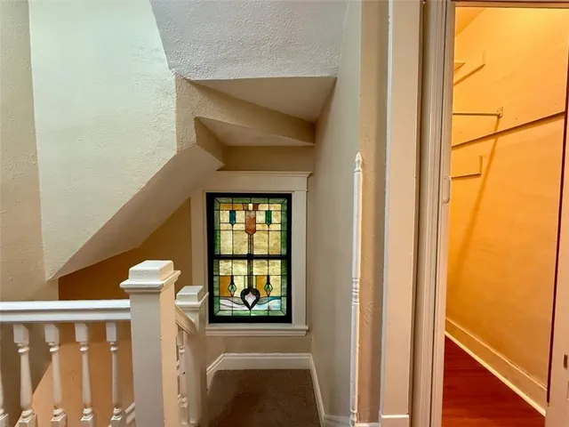 a view of front door