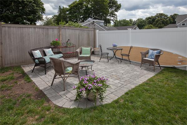 20 Grasshopper Lane Scituate, MA 02066 - Photo 28 of 30 a view of a chairs and table in the garden