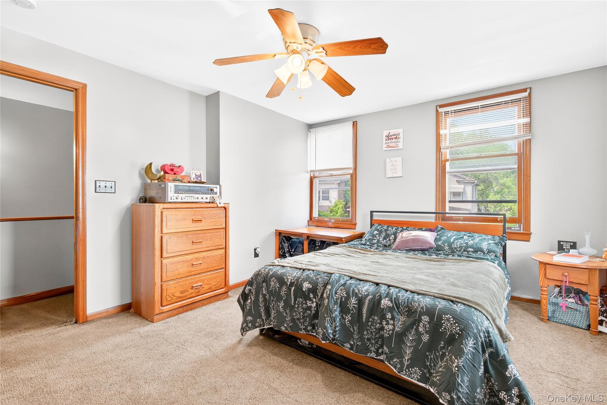 131 Front Street Port Jervis, NY 12771 - Photo 21 of 35 Bedroom with carpet flooring, baseboards, and ceiling fan