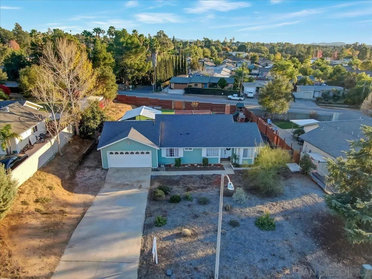 132 Mercedes Road Fallbrook, CA 92028 - Photo 43 of 63 an aerial view of a house with a yard