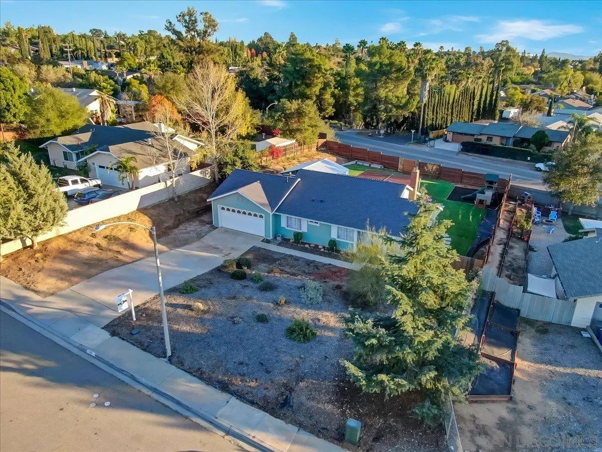 132 Mercedes Road Fallbrook, CA 92028 - Photo 54 of 63 an aerial view of a house with a yard