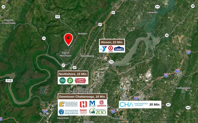 $799,000 | 10-acres Majestic Oaks Drive, Signal Mountain, TN 37377