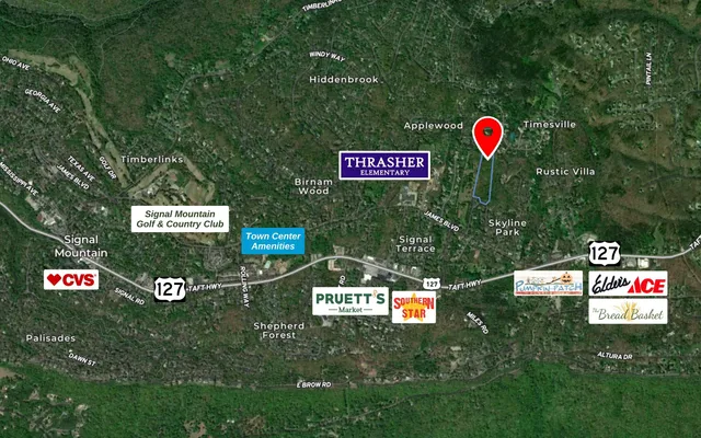 $799,000 | 10-acres Majestic Oaks Drive, Signal Mountain, TN 37377