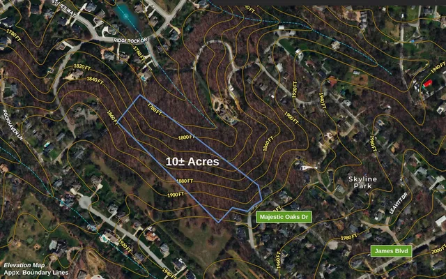 $799,000 | 10-acres Majestic Oaks Drive, Signal Mountain, TN 37377