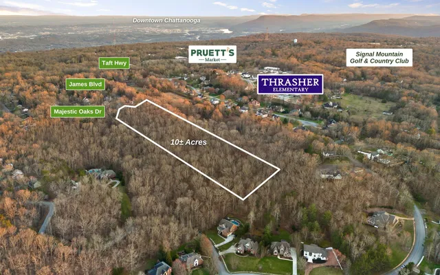 $799,000 | 10-acres Majestic Oaks Drive, Signal Mountain, TN 37377