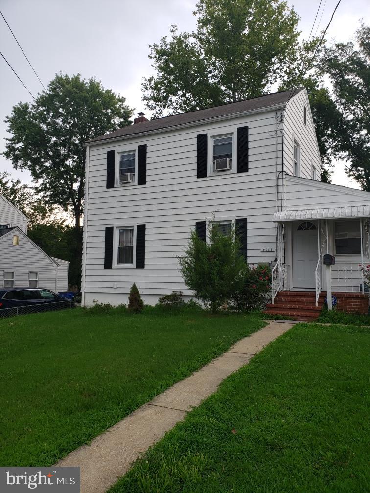 Front view of property