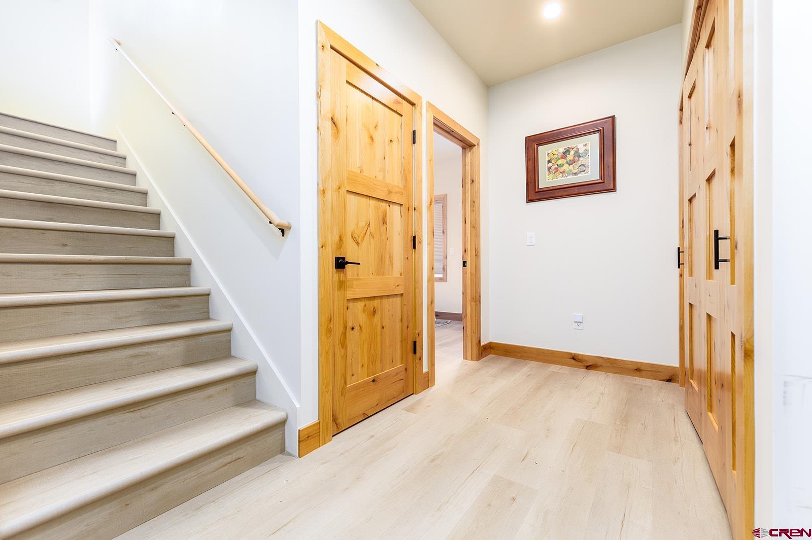 101 Elk Valley Road, Unit A Crested Butte, CO 81224 - Photo 14 of 42 a view of an entryway with staircase