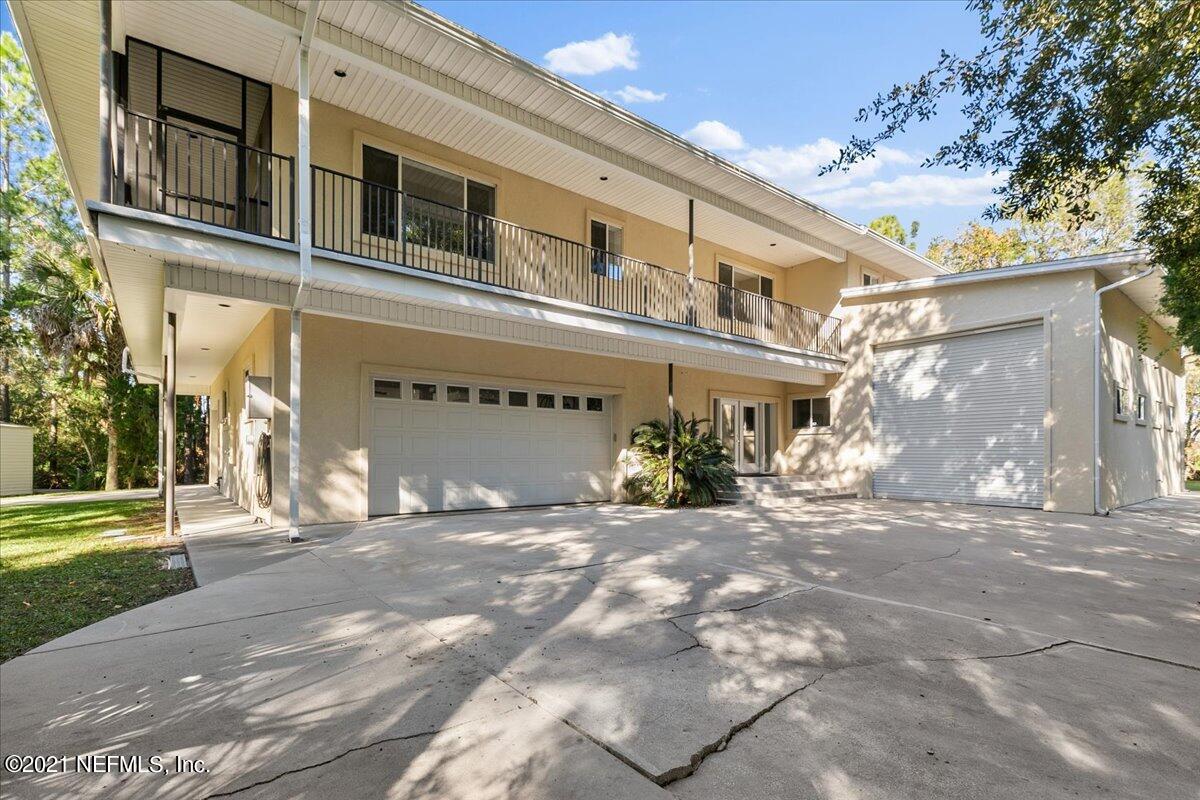 a view of a building with a outdoor space