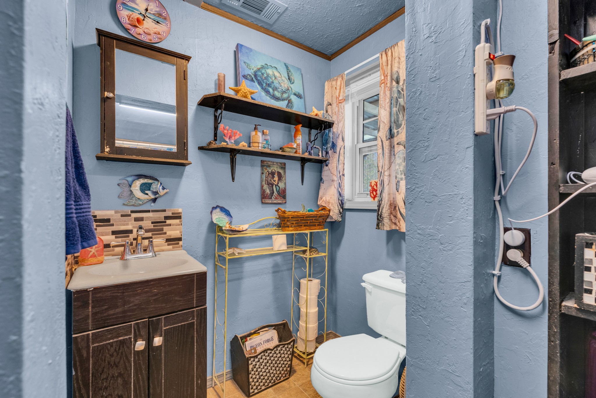 105 Dripping Springs Road Monterey, TN 38574 - Photo 4 of 49 a bathroom with a toilet a sink and a mirror