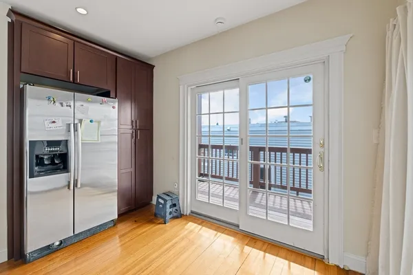 a view of front door