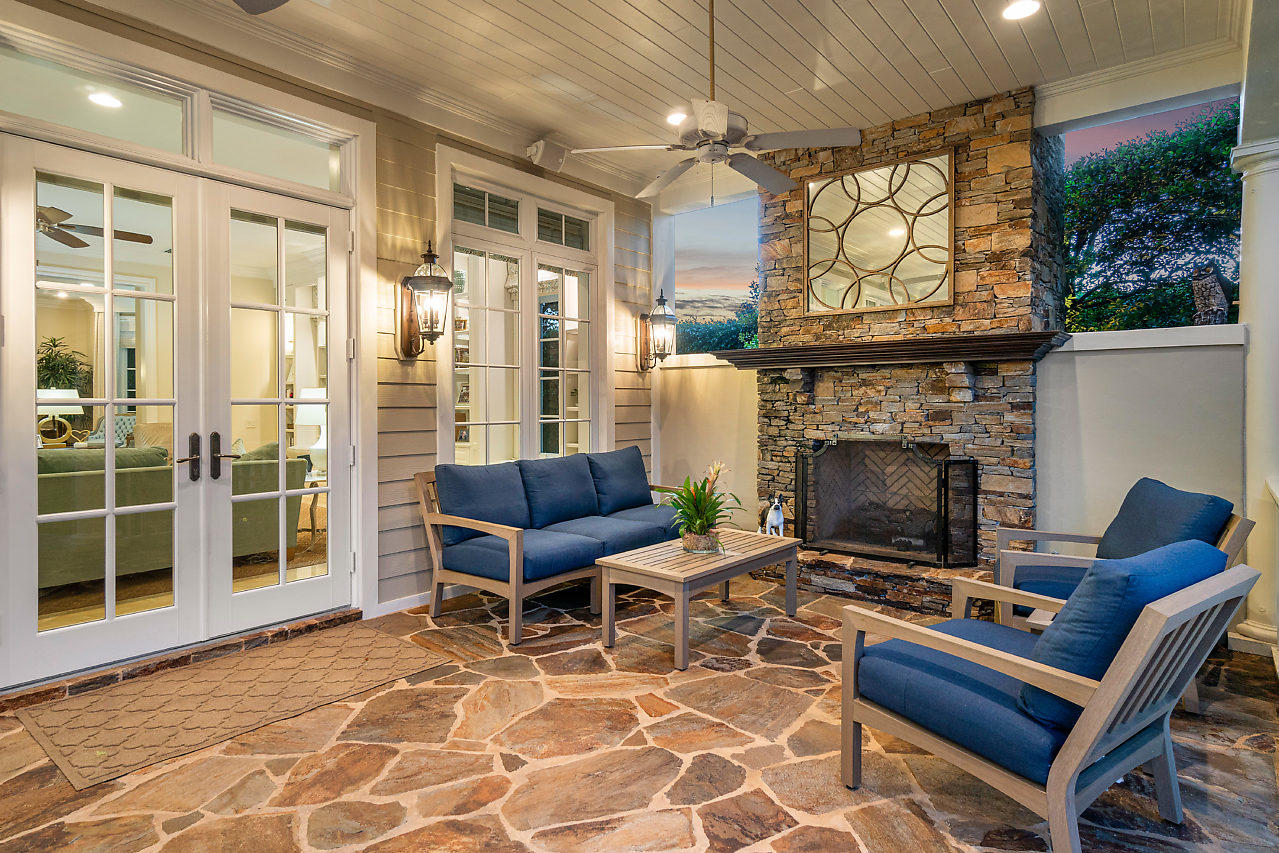 10316 Prestwick Road Boynton Beach, FL 33436 - Photo 53 of 64 Patio/Fireplace