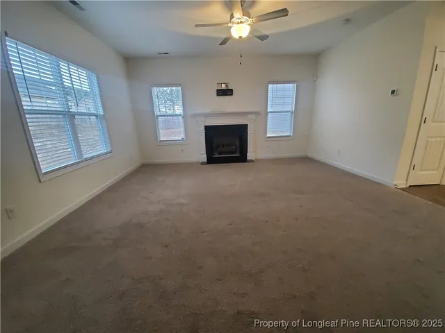 a backyard of a house