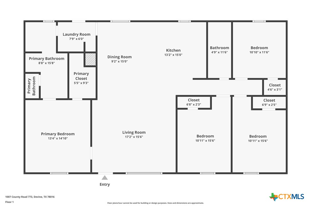 1007 County Road 773 Devine, TX 78016 - Photo 30 of 30 Floor Plan