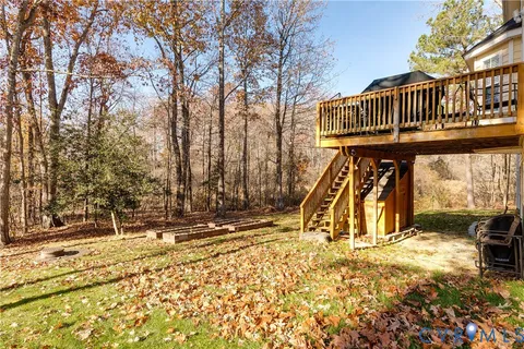 a view of a roof deck