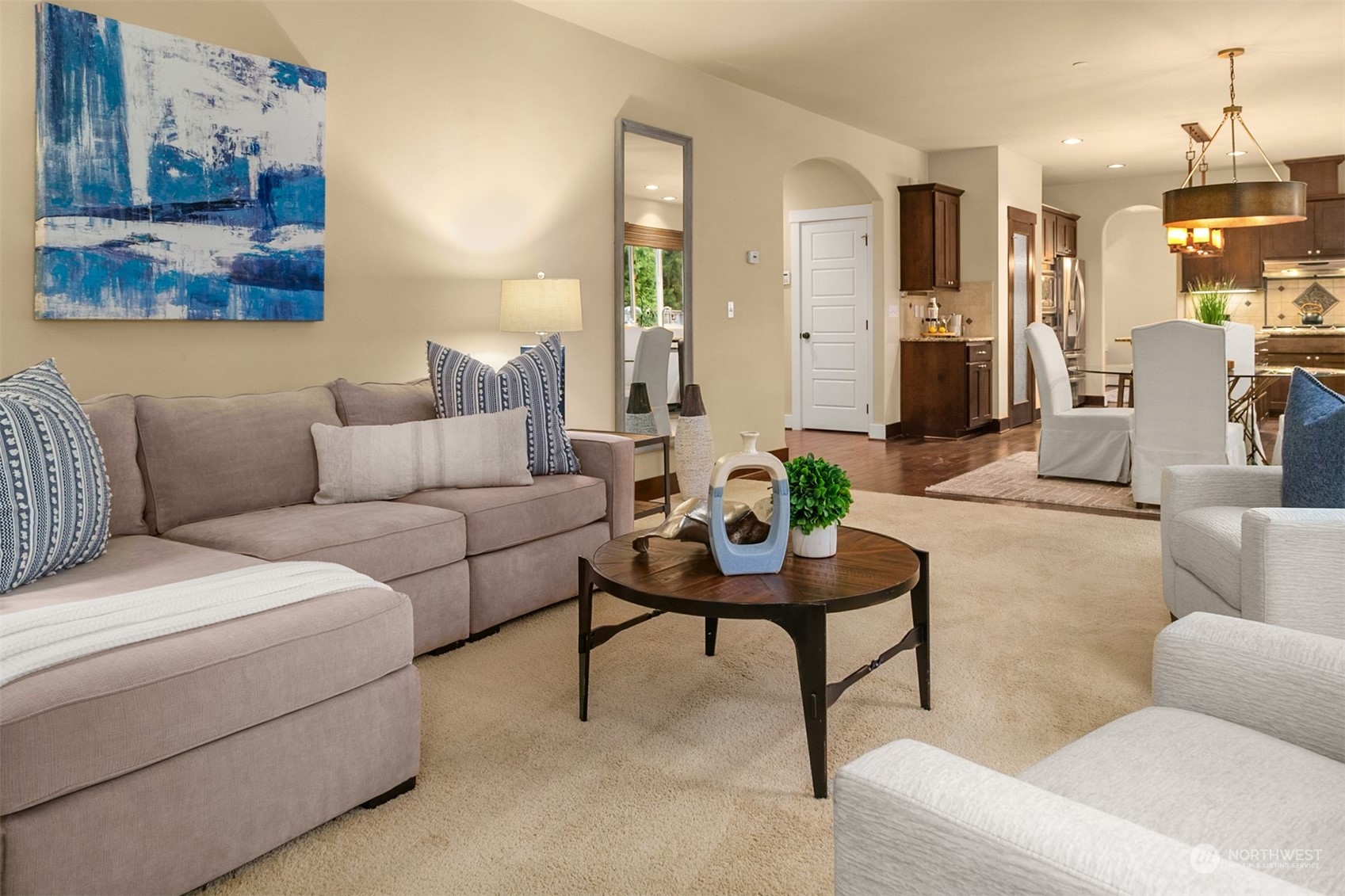 21710 31st Drive Southeast Bothell, WA 98021 - Photo 18 of 35 a living room with furniture and a couch