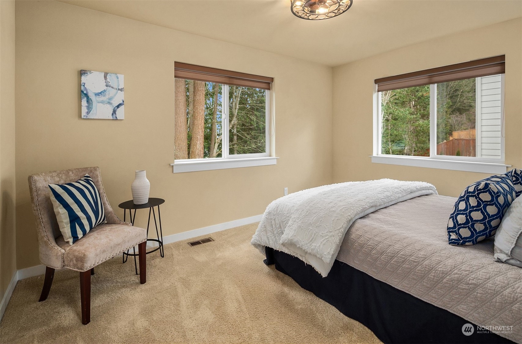 21710 31st Drive Southeast Bothell, WA 98021 - Photo 27 of 35 a bedroom with a bed and a couch