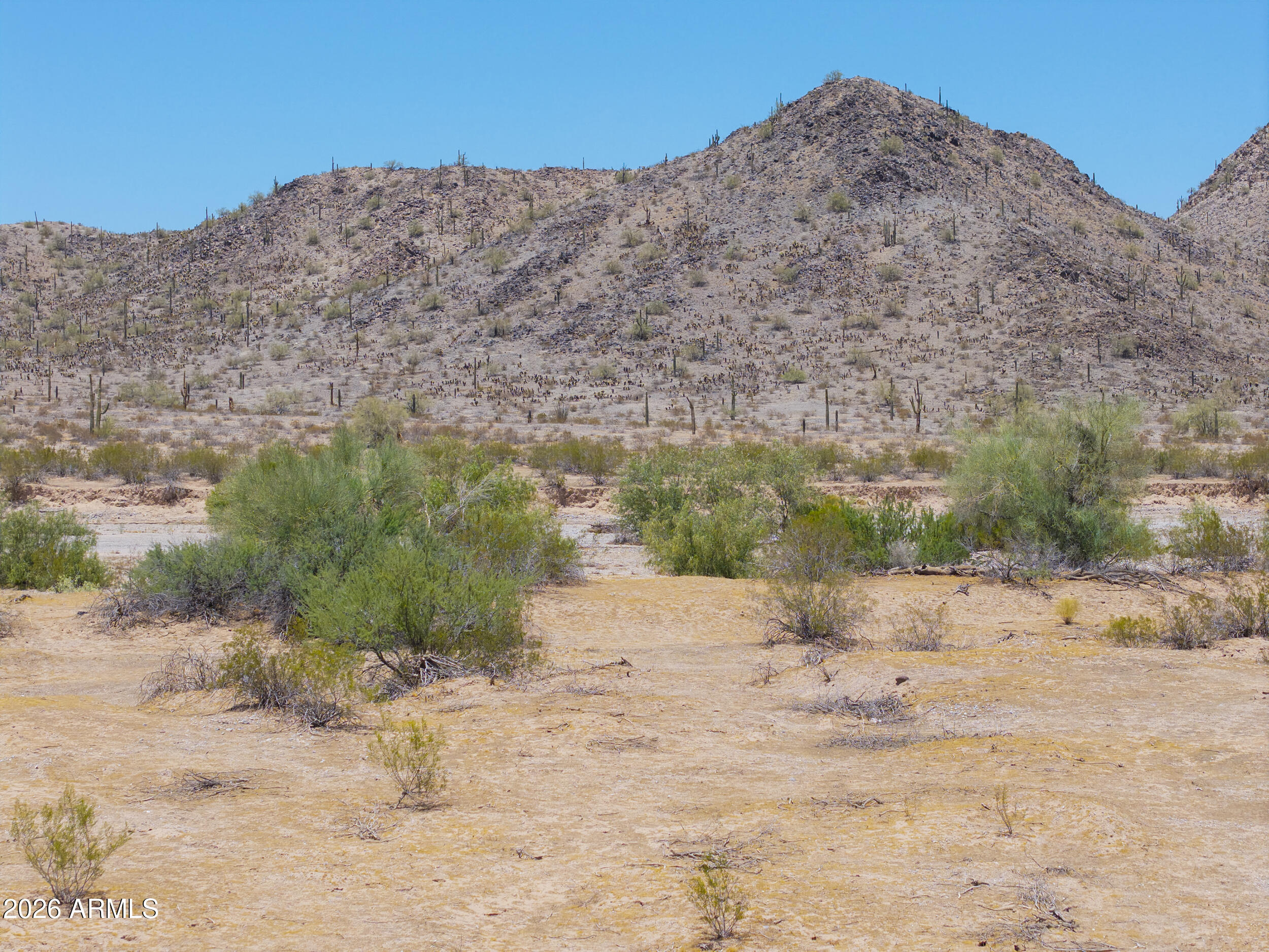 54650 West Ivory Road, Unit 57 Maricopa, AZ 85139 - Photo 12 of 17 a view of a road with a mountain in the background